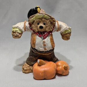 Vintage 1994 Scare Bear Ceramic Figurine "Someone to Watch Over Me" Cuddl'somes